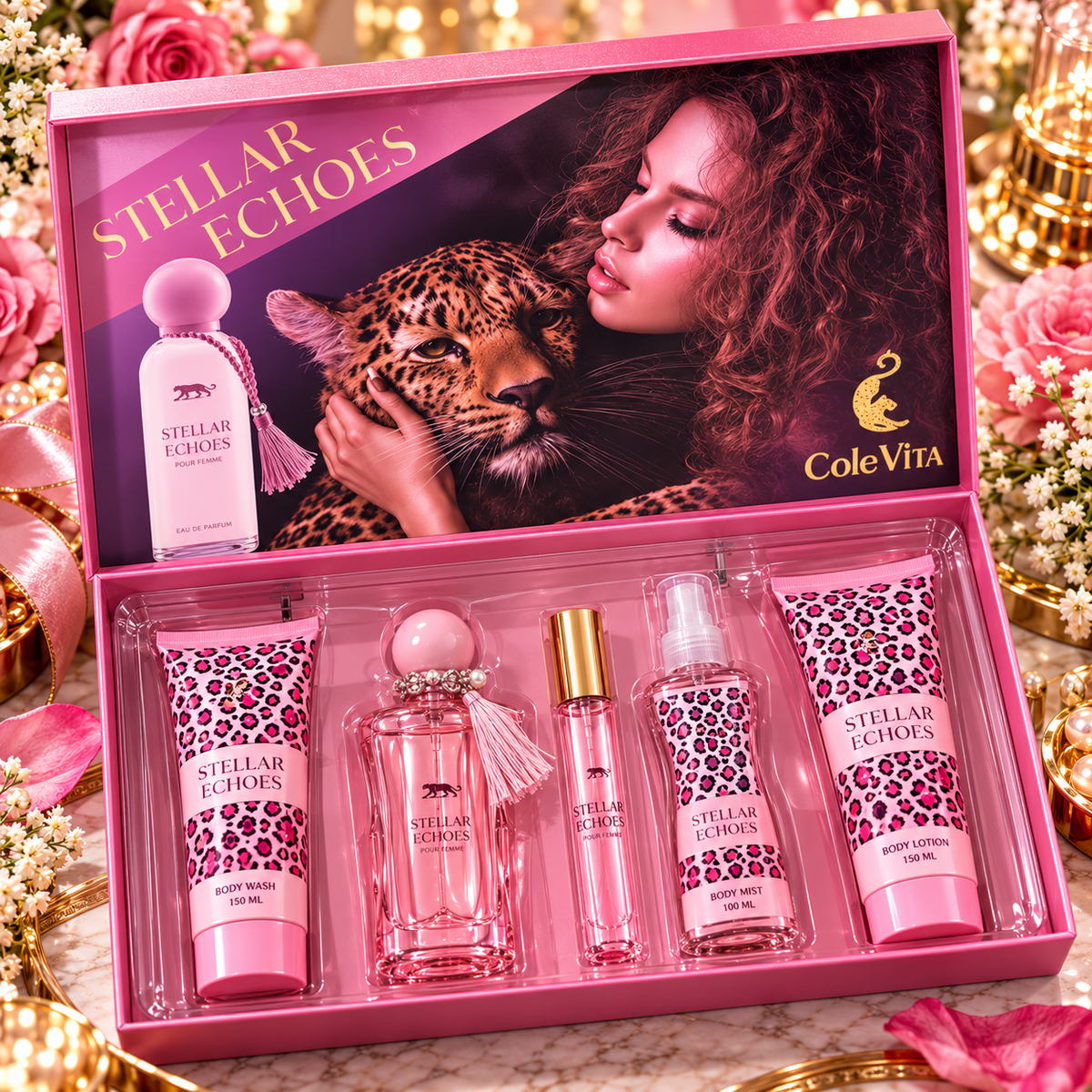 Set de Perfume Stellar Echoes – 5 Piezas
