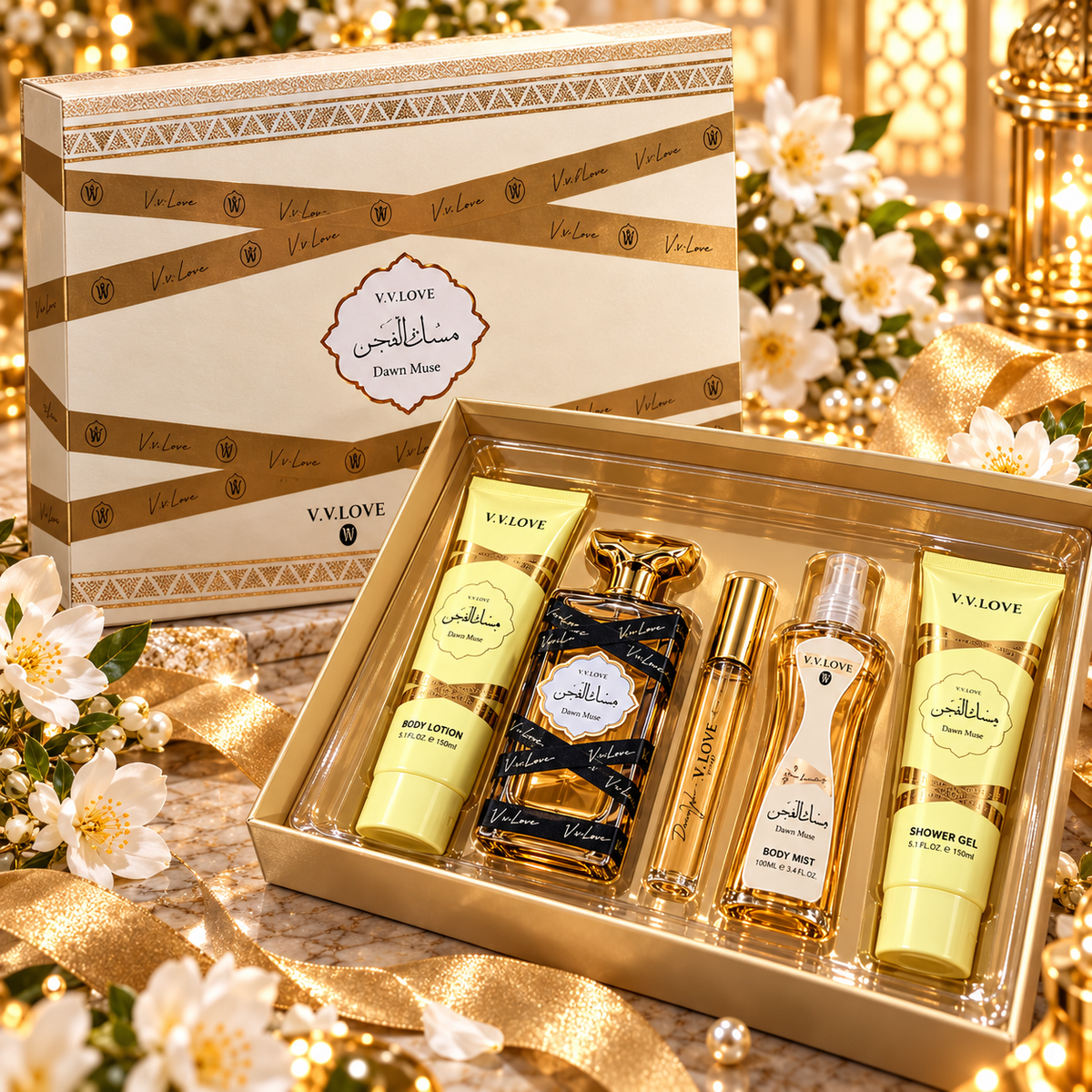 Set de Perfume Dawn Muse – 5 Piezas