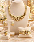 Set Princesa Imperial – Gargantilla, Manilla, Aretes y Anillo