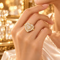Anillo Amore - Corazon de Cristales